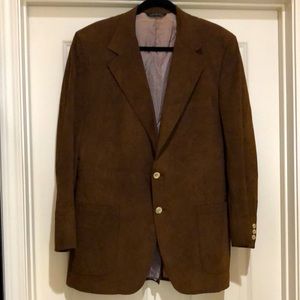 Vintage 1970’s Halston Halsuede sport coat